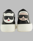 [AT DELHI] KARL LAGERFELD Chella Sneaker - Black image 3