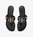 TORY BURCH Metal Miller Sandal - Perfect Black / Gold (Arriving In Delhi) image 1