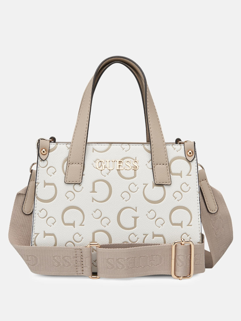 Guess Kyley Logo Mini Tote - Beige image 0