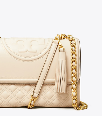 TORY BURCH Fleming Convertible Shoulder Bag - New Cream image 2