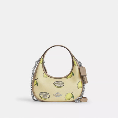 COACH Carmen Mini Crossbody Bag With Lemon Print image 3
