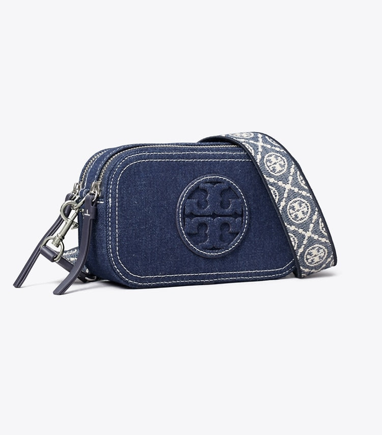TORY BURCH Mini Miller Denim Crossbody Bag image 2