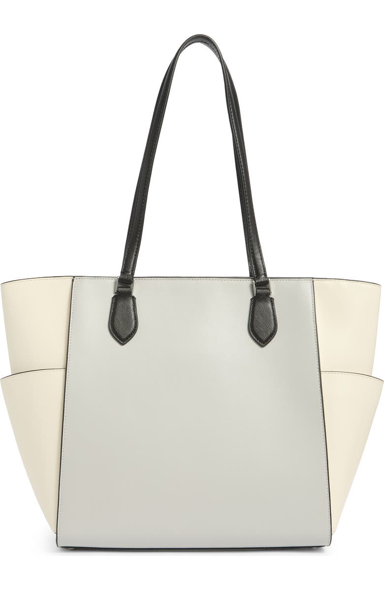 KATE SPADE Madison Laptop Tote Bag - Platinum Grey Multi image 1
