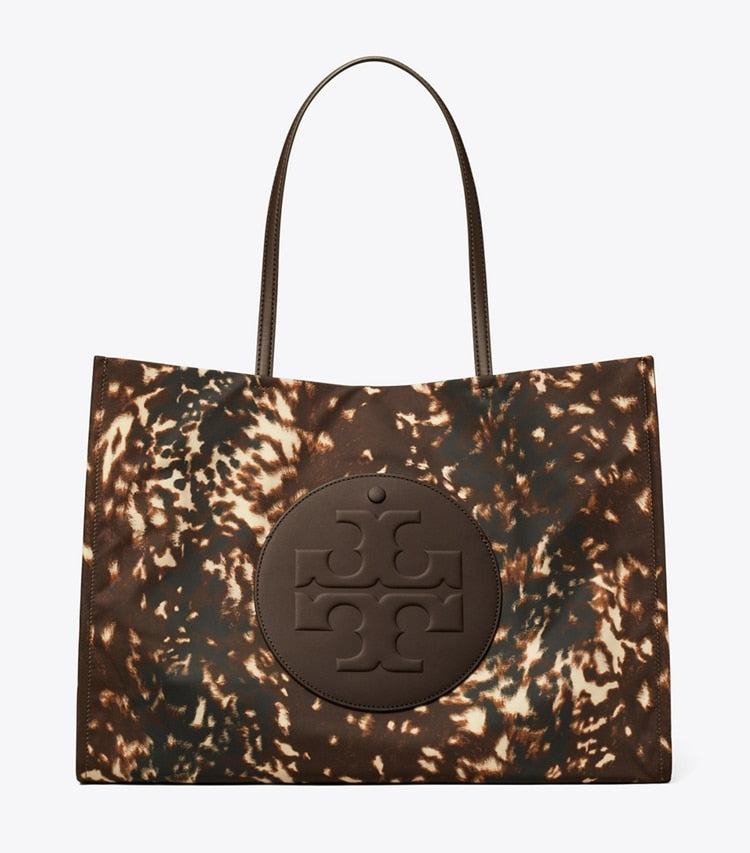 TORY BURCH Ella Printed Tote - Fall Fawn image 0