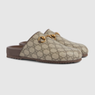 GUCCI Women's GG Supreme Canvas Horsebit Mules image 2