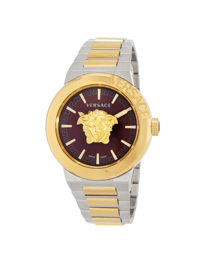 VERSACE  Medusa Infinite Quartz Red Dial Men's Watch image 0
