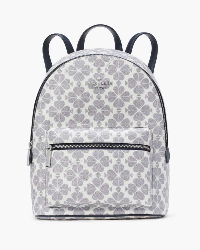 KATE SPADE  Signature Spade Flower Backpack - NAVY MULTI image