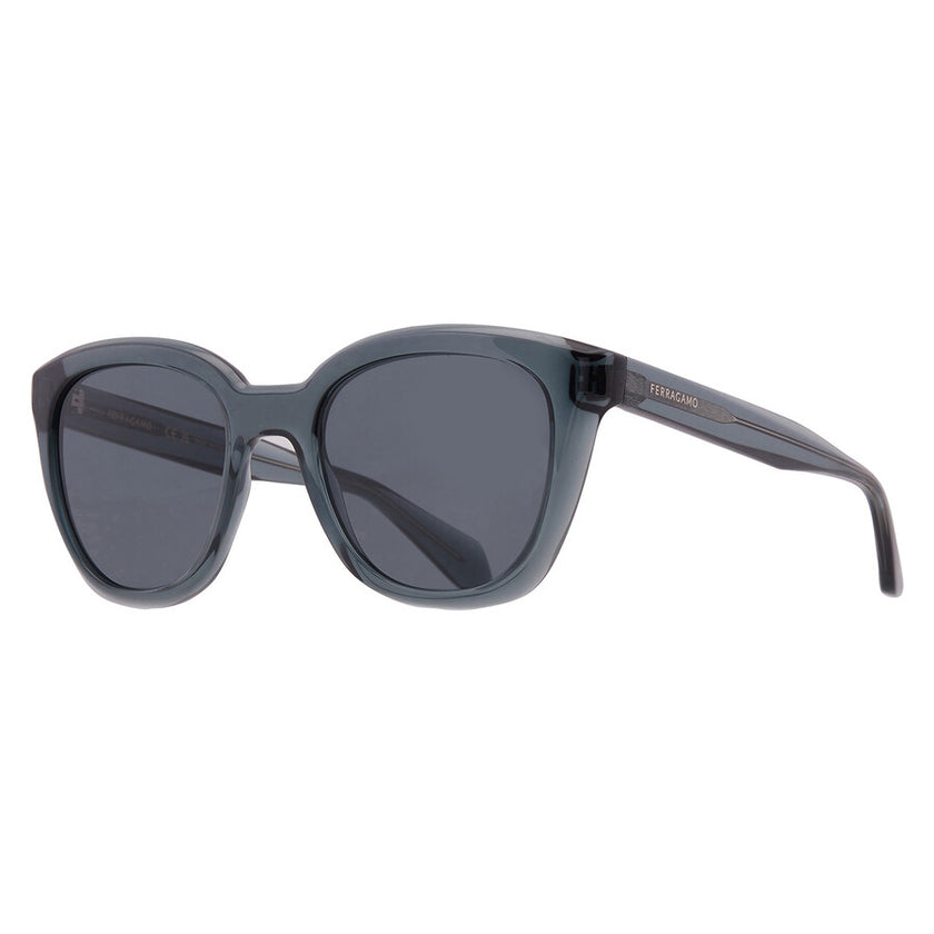 SALVATORE FERRAGAMO Salvatore Blue Cat Eye Ladies Sunglasses (Arriving In Delhi) image 2