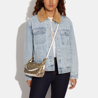 COACH Teri Shoulder Bag In Signature Canvas image 4