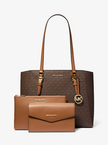 [AT DELHI] MICHAEL KORS Charlotte Large 3-in-1 Signature Logo Tote Bag -Brown image 3