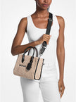 MICHAEL KORS Mirella Small Faux Shearling Crossbody Bag image 1