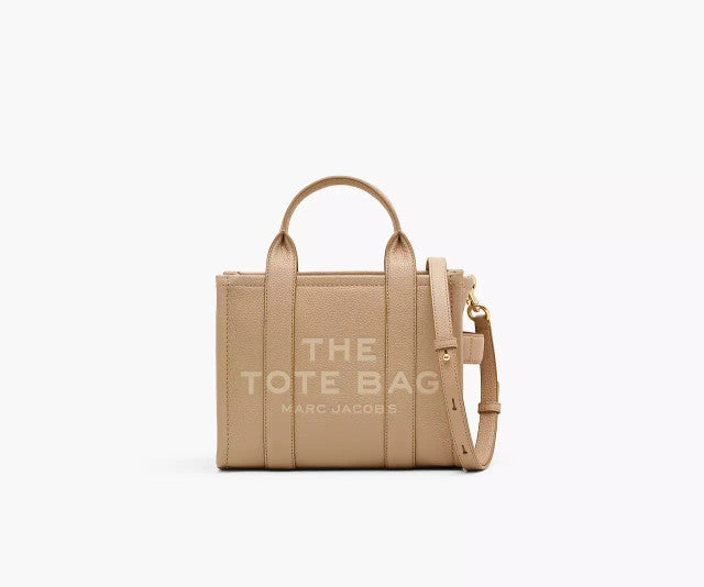 [AT DELHI] MARC JACOBS The Leather Small Tote Bag - Camel image 0
