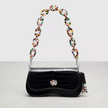 COACH Wavy Dinky Bag In Croc Embossed Coachtopia Leather image 3