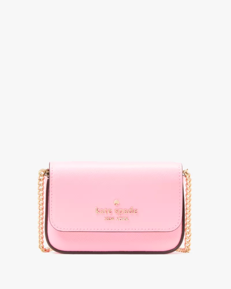 KATE SPADE  Madison Card Case Crossbody - Pink Apple image