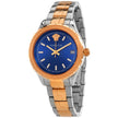 [Arriving]  VERSACE Hellenyium Quartz Blue Dial Ladies Watch V12060017 image 0