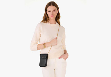 Kate Spade Madison Phone Crossbody - Black image 1