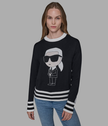 KARL LAGERFELD Karl In Blazer Sweater image 2