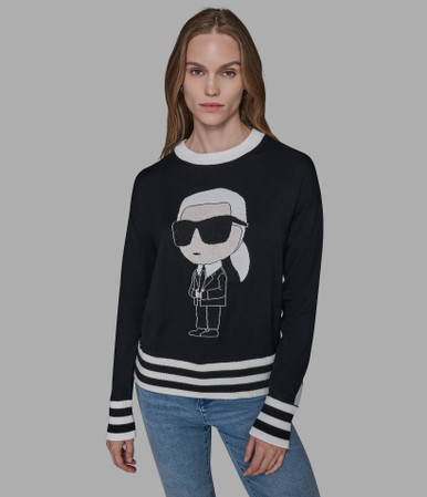 KARL LAGERFELD Karl In Blazer Sweater image 2