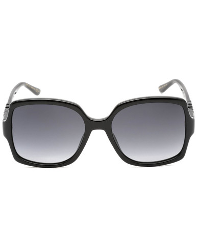JIMMY CHOO Women's Sammi G 55mm Sunglasses - Black image 2