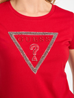 GUESS Eco Charlee Logo Tee Red image 4