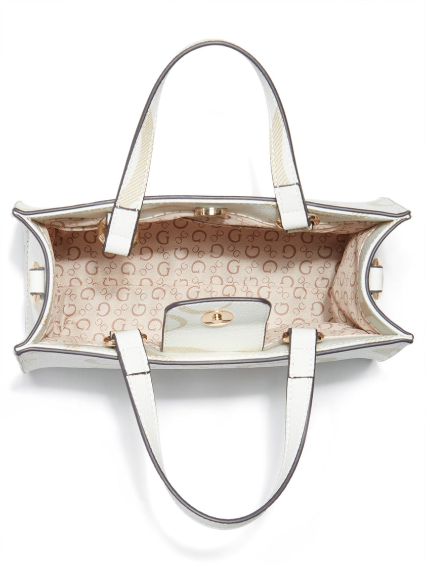 Guess Lindey Mini Tote - White image 2