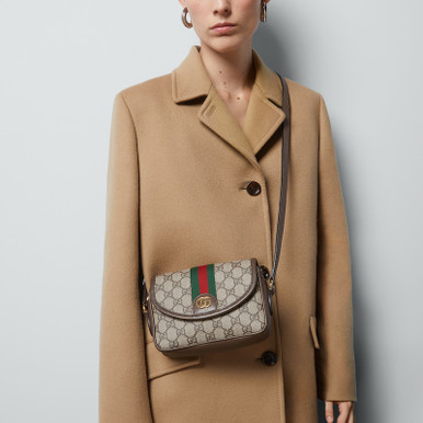 Ophidia Mini Shoulder Bag With Gg Pattern image 4