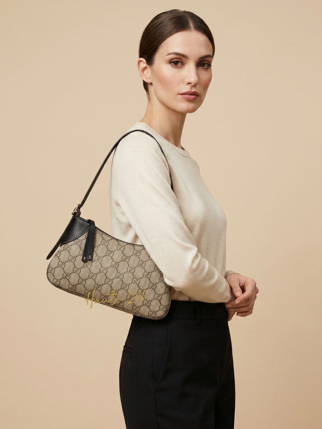 GUCCI GG Emblem Super Mini Shoulder Bag image 0