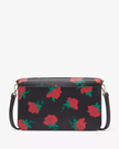 KATE SPADE Madison Rose Toss Printed Flap Crossbody   KE534 image 0