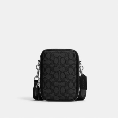 COACH Stanton Crossbody Bag In Signature Jacquard (Arriving In Delhi) image 3