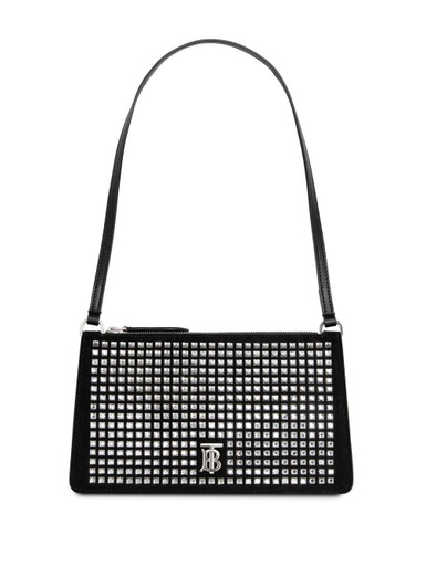 BURBERRY  Crystal Studded TB Pouch image 1
