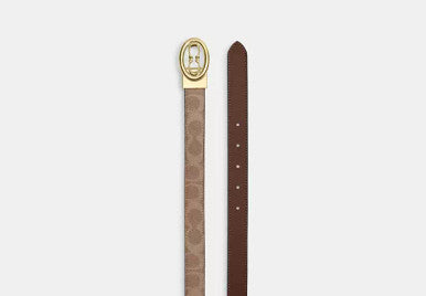 COACH Signature Buckle Cut To Size Belt, 25 Mm image 1