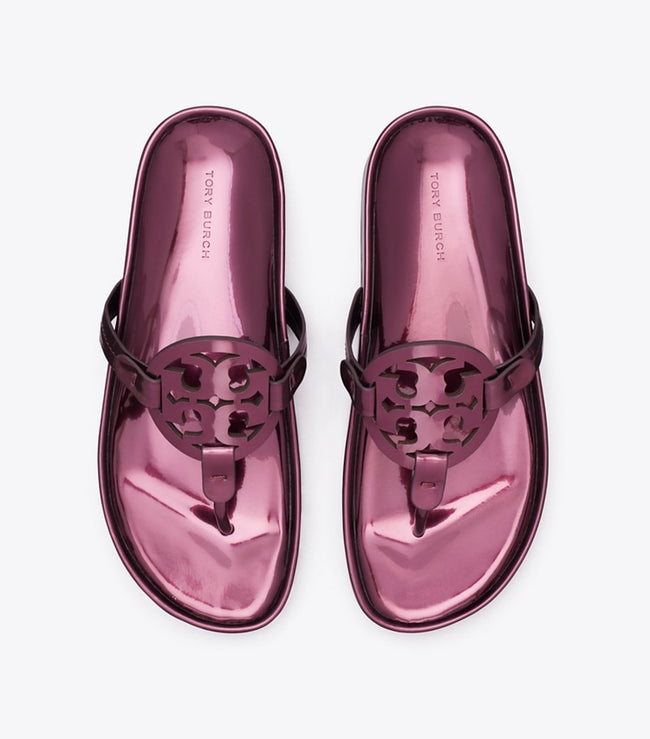 [AT DELHI] TORY BURCH Miller Cloud Sandal - Merlot image 1