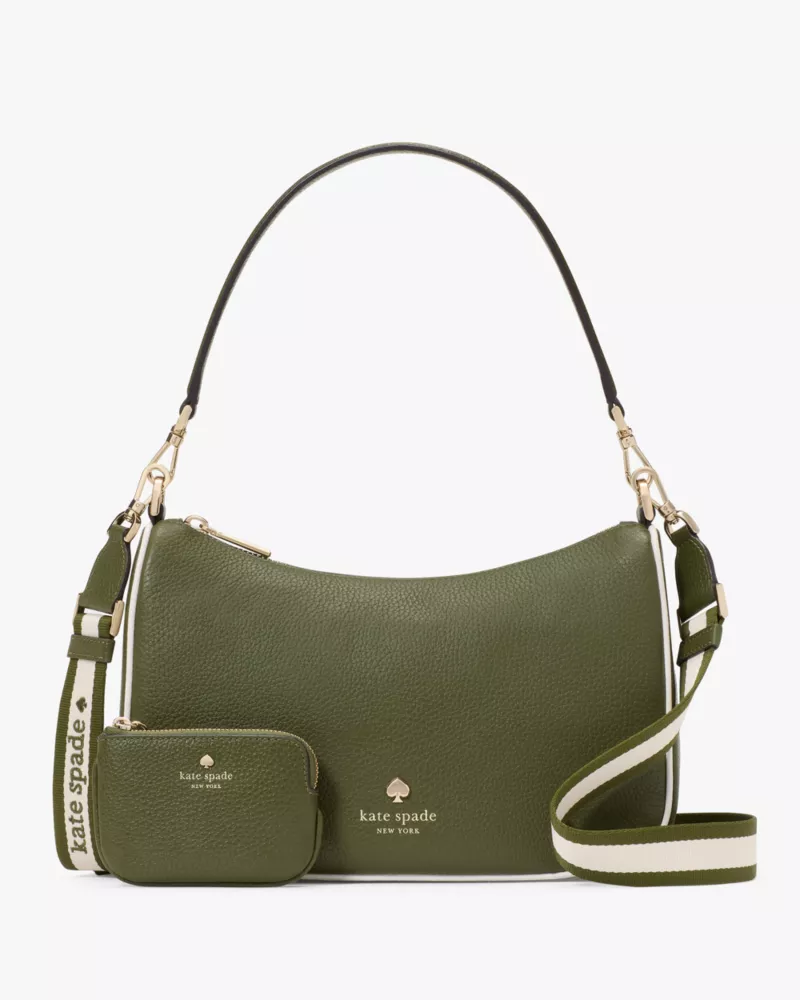 KATE SPADE Emma Medium Shoulder Bag - Enchanted Green Multi image