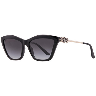 GUESS  Smoke Gradient Rectangular Ladies Sunglasses image 0