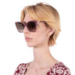 Jimmy Choo Brown Gradient Butterfly Ladies Sunglasses (Arriving In Delhi) image 2