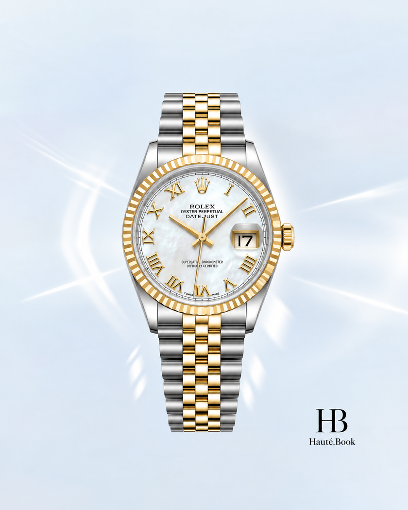 [Store Display]ROLEX Datejust White Shell Jubilee Stainless Steel 36mm