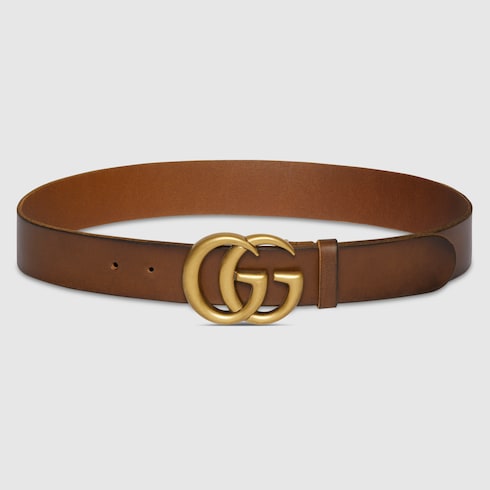 GUCCI GG Marmont Wide Belt - Brown image 0