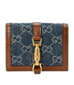 GUCCI  Denim Jackie 1961 Wallet - Blue image