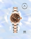 [Store Display] Rolex Datejust Chocolate Roman Dial Stainless Steel 31 mm