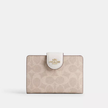 COACH Medium Corner Zip Wallet In Signature Canvas image 8