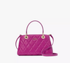 KATE SPADE Carey Small Quilted Sullivan Satchel - Baja Rose image