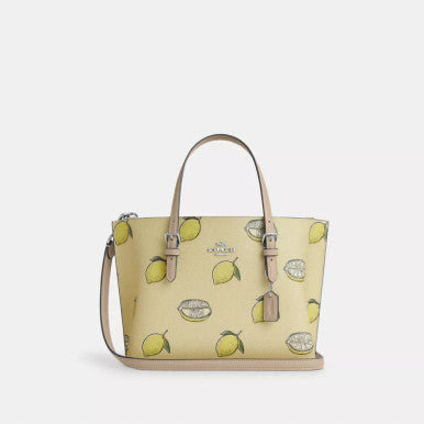 COACH Mollie Tote Bag 25 With Lemon Print image 0