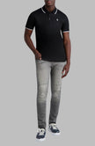 KARL LAGERFELD Karl Patch Polo - Black image 2