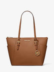 MICHAEL KORS  Charlotte Large  Saffiano Leather Top-zip Tote Bag - Luggage image 4