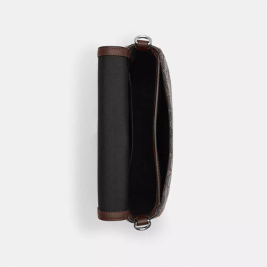 COACH Amelia Saddle Bag In Signature Jacquard image 0