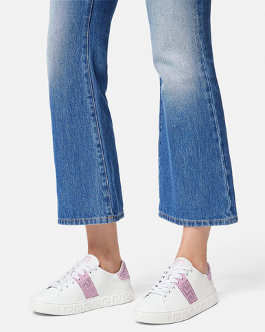 VERSACE Crystal Greca Sneakers image 2