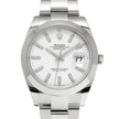 [Store Display] ROLEX Datejust White 41MM