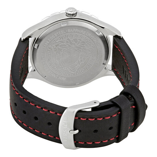 Versace Hellenyium GMT Silver Dial Men's Watch image 2