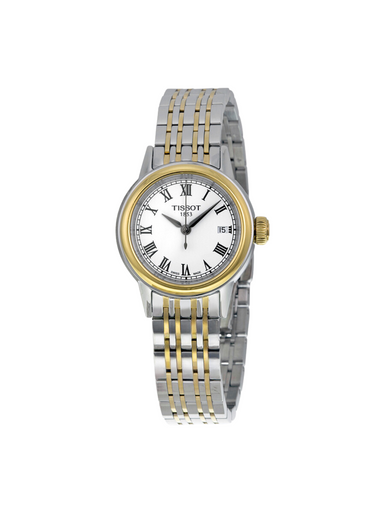 TISSOT  Carson White Dial Two-Tone Ladies Watch image 3