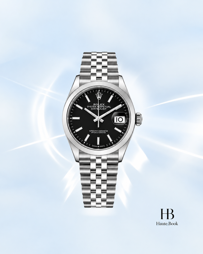 [Brand New] Rolex Datejust&nbsp;Black Stainless Steel Jubilee 126200-0003 36 mm